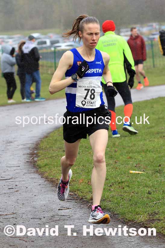 Senior Women and Veteran Women (Over 35s) and Vetreran Men (Over 50s), 2023 NECAA Royal Signals Relays, Hetton le Hole, County Durham. Photo: David T. Hewitson/Sports for All Pics